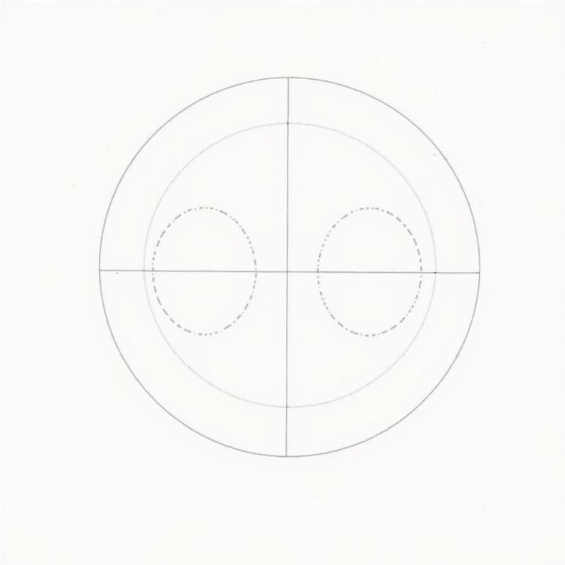 Hướng dẫn phác thảo cơ bản đầu nhân vật khi vẽ tranh anime nữ đơn giản