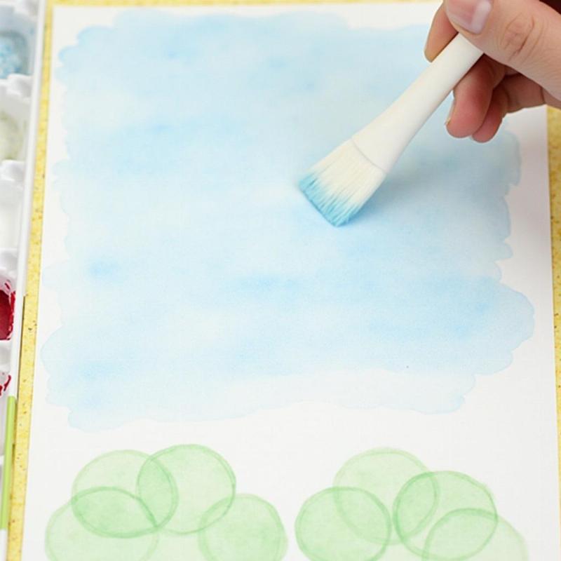 Hướng Dẫn Vẽ Tranh Phong Cảnh Bằng Màu Nước Đơn Giản Cho Học Sinh Lớp 6 17 Minh họa bước vẽ nền trời cho tranh phong cảnh bằng màu nước đơn giản cho lớp 6